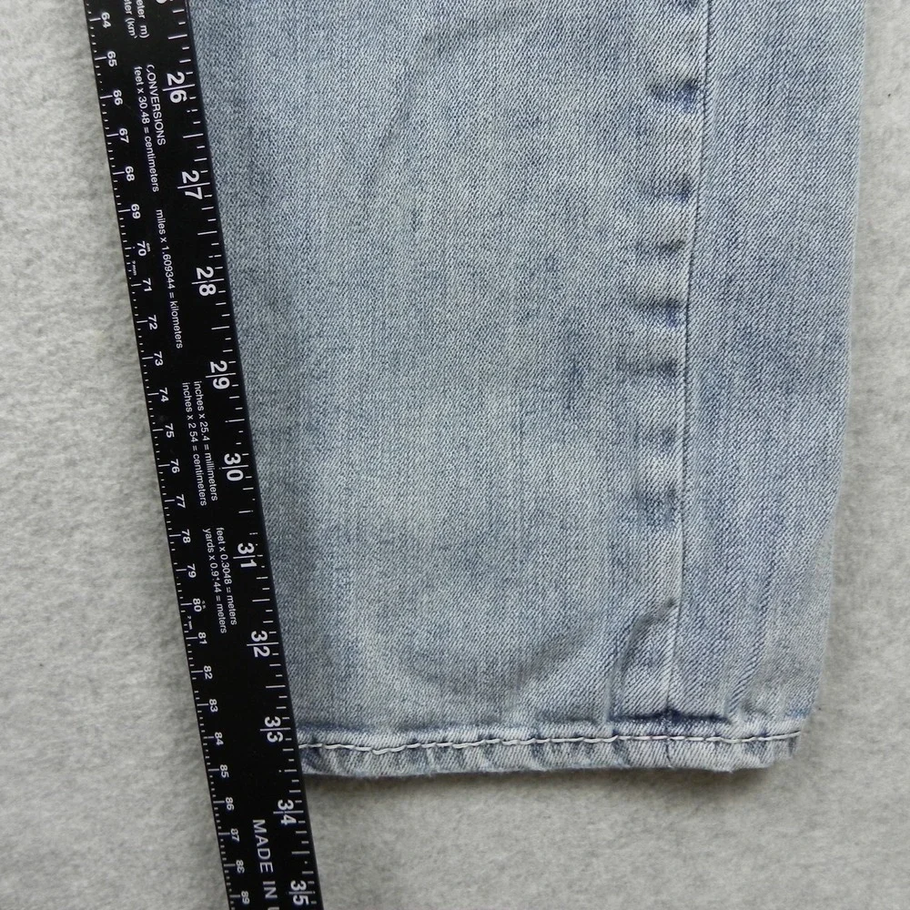 True Religion Jeans Mens 44 World Tour Rocco Relaxed Skinny Stretch Denim Blue